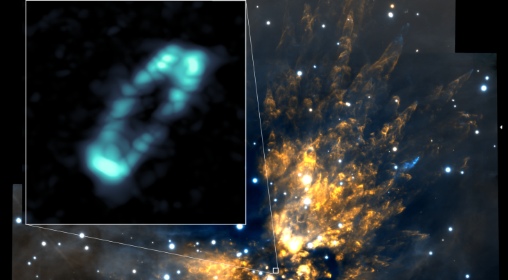 (c) ALMA (NRAO/ESO/NAOJ); NRAO/AUI/NSF; Gemini Observatory/AURA