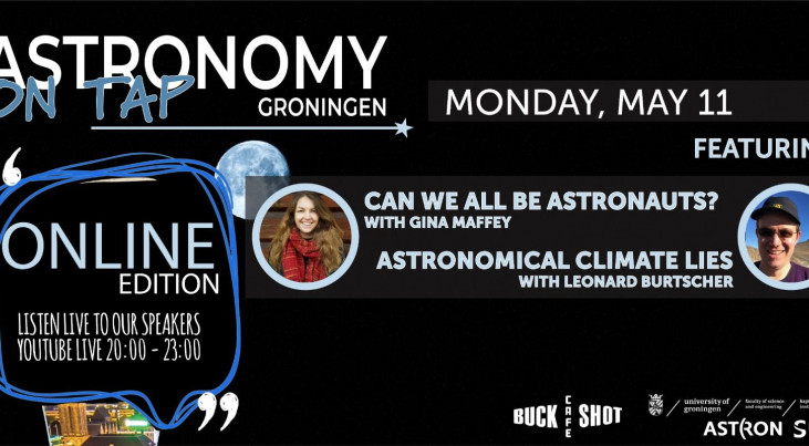 Online: Astronomy on tap Groningen - May Edition