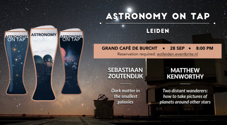 Astronomy on Tap: Dark matter & exoplanets (Leiden, in het Engels)