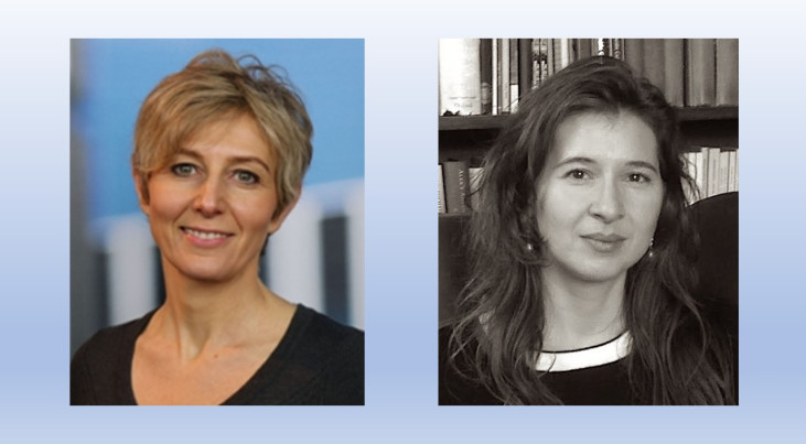 Elena Maria Rossi (links) en Aline De Almeida Vidotto (rechts). (c) Universiteit Leiden