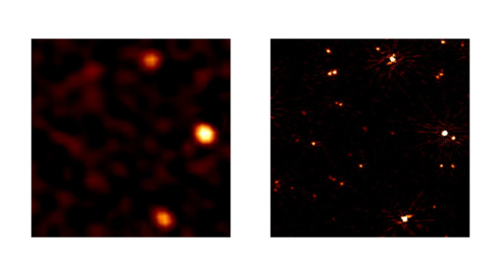 Oud (links) versus nieuw. (c) LOFAR/Groeneveld et al.