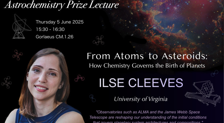 Harold Linnartz Astrochemistry Prize lecture by Ilse Cleeves (in English)