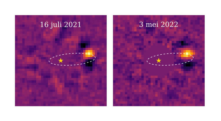 De nieuw ontdekte exoplaneet HD 135344 Ab. (c) Stolker et al.