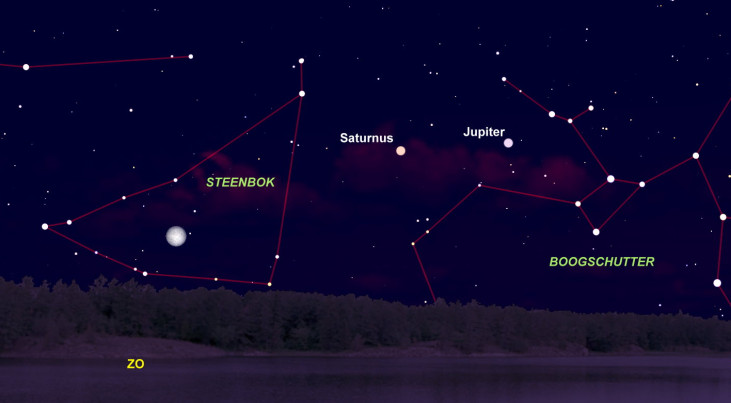 3 augustus: Volle Maan in Steenbok (avond)