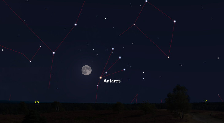 26 mei: Maansverduistering  (niet in Europa)