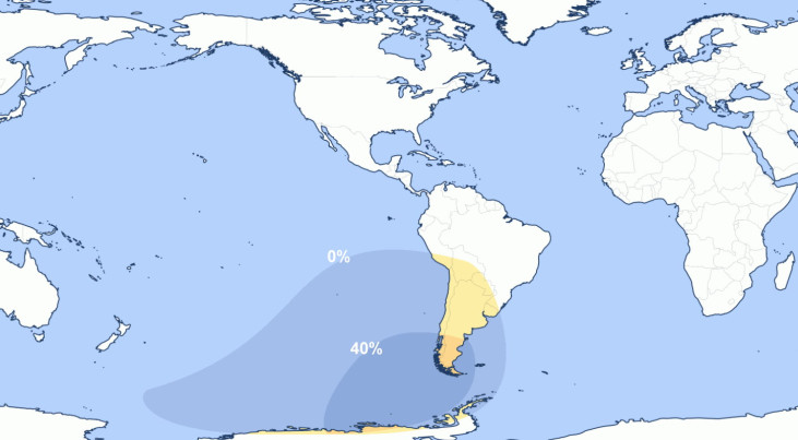 30 april: Nieuwe Maan: gedeeltelijke zonsverduistering Zuid-Amerika