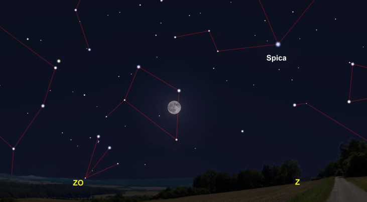 5 mei: Meteorenzwerm Èta Aquariden (maan stoort)