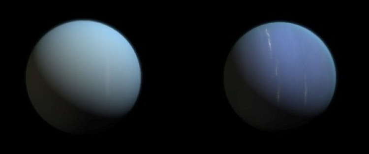 Uranus, Neptunus en Pluto
