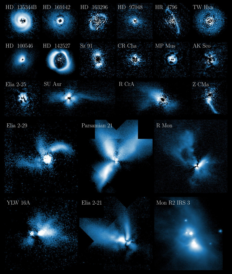 Stars with dust disks
