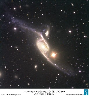 NGC 6872 Credit: FORS Team, 8.2-meter VLT Antu, FORS Team, 8.2-meter VLT Antu,