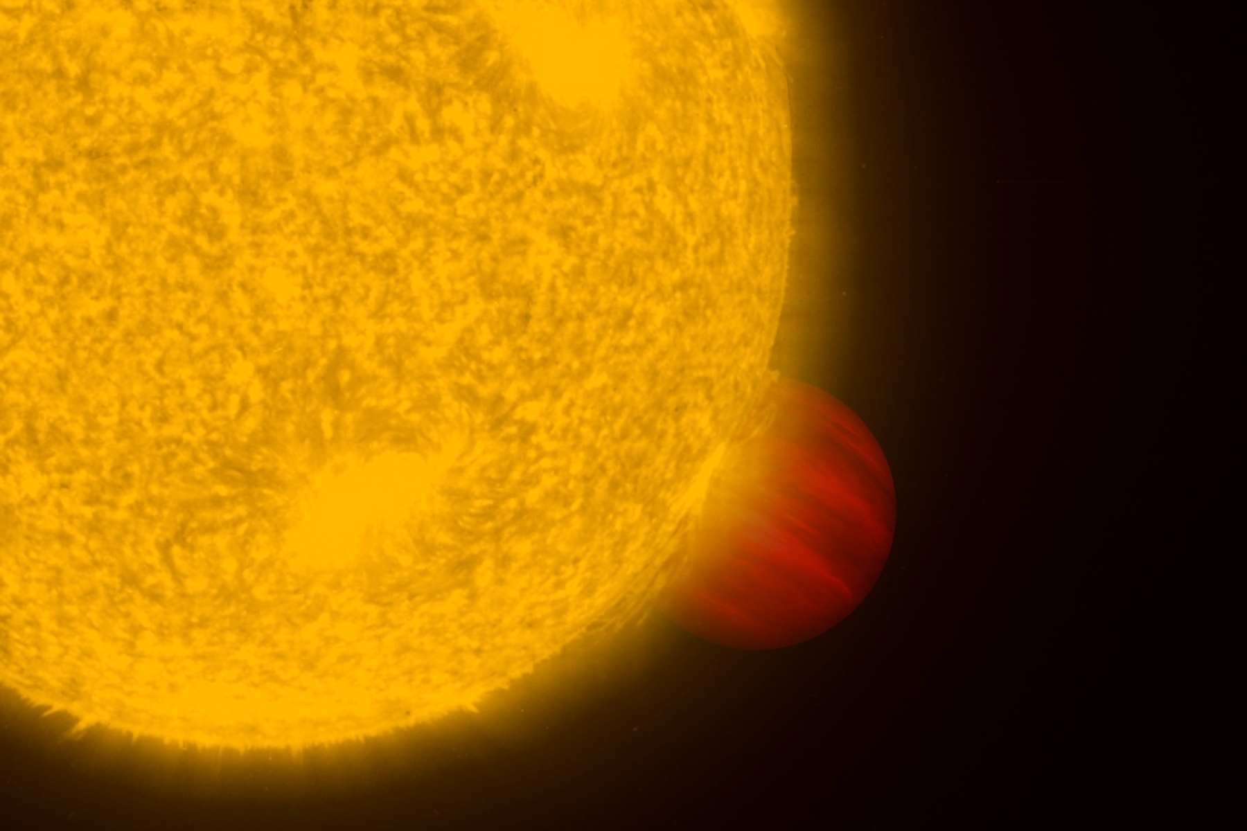 Ster TrES-3 met exoplaneet TrES-3b