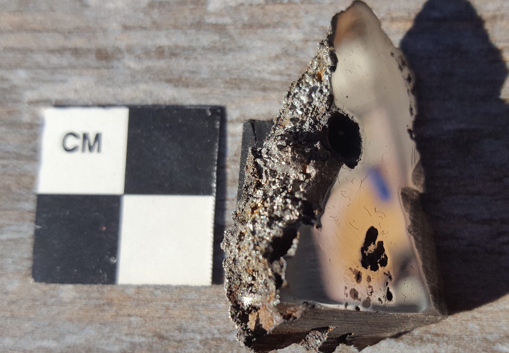 Scoperta di minerali sconosciuti in un grande meteorite di ghiaccio